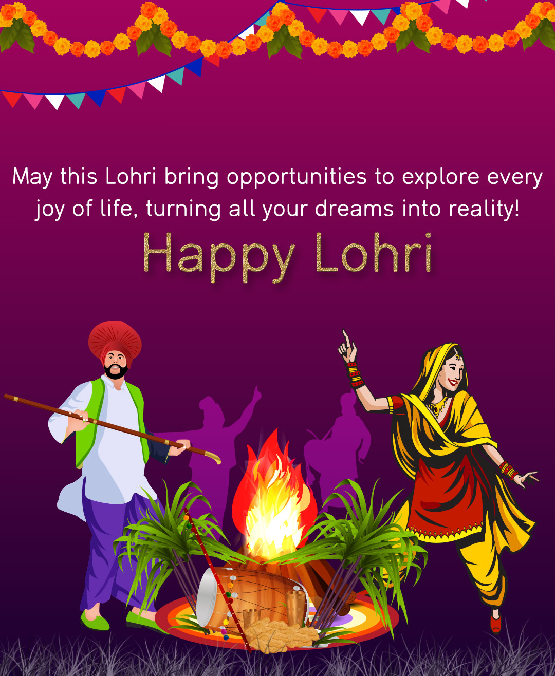 lohri greeting